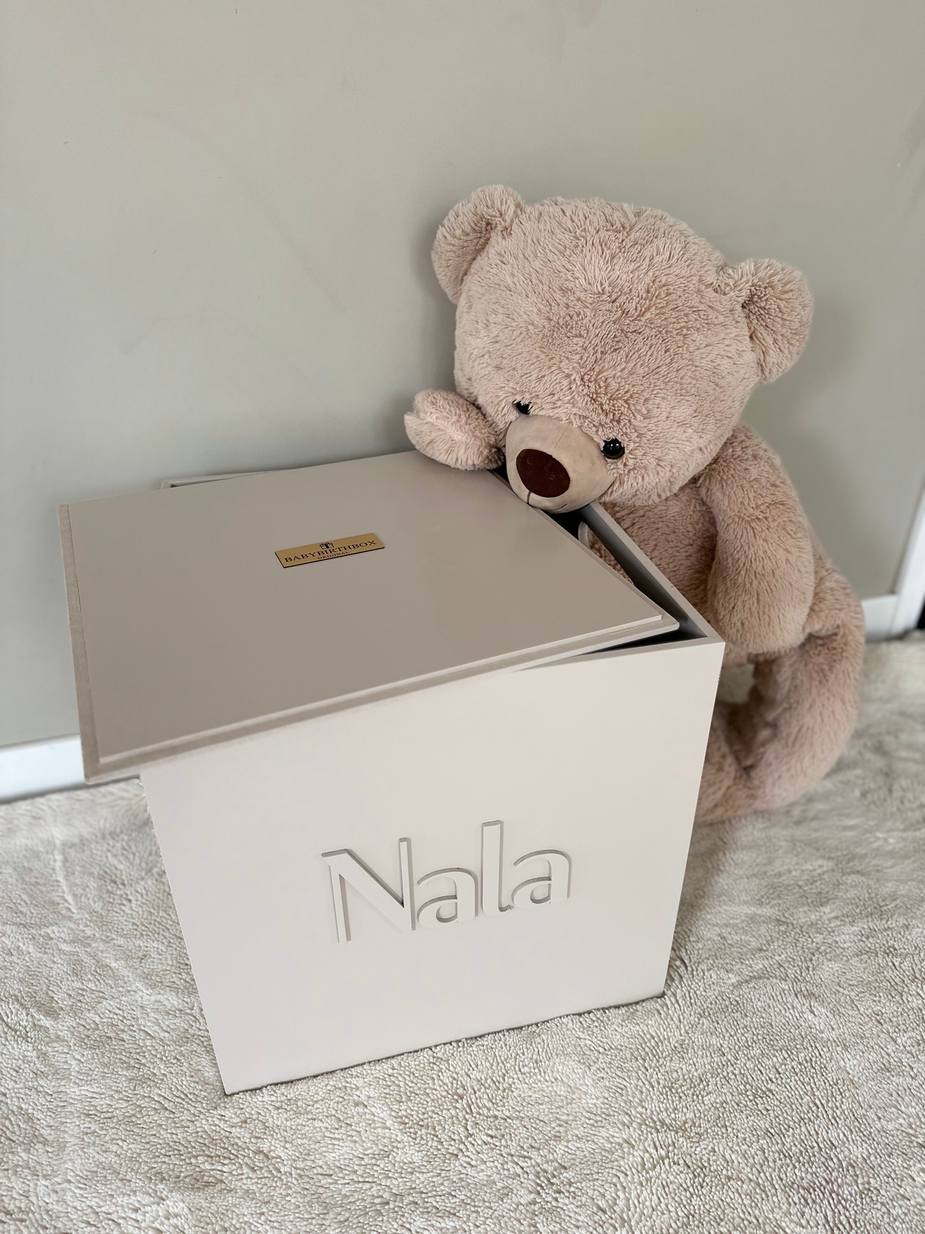 Cube XL Toybox Soft Taupe