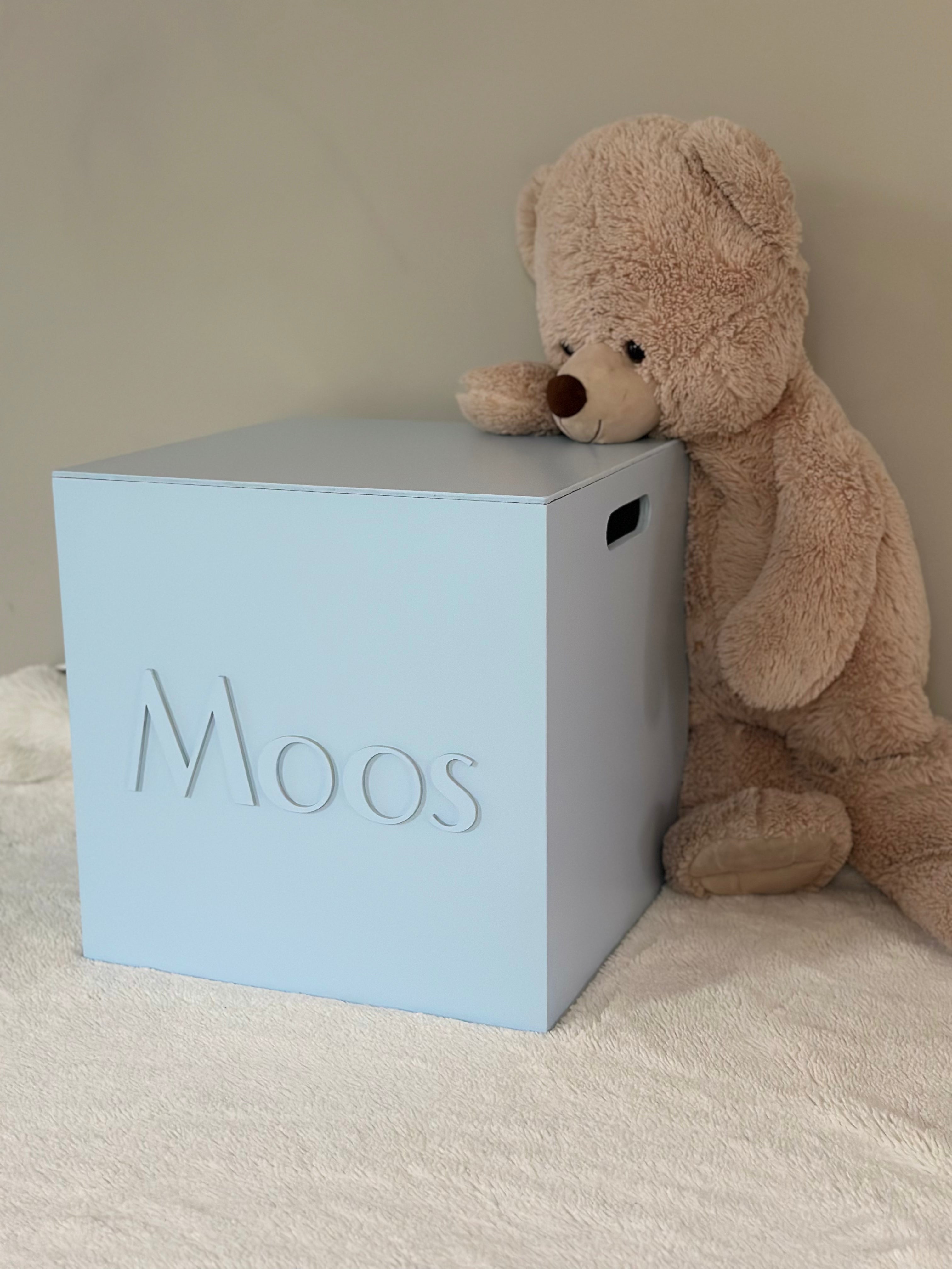 Cube XL Toybox Baby Blue